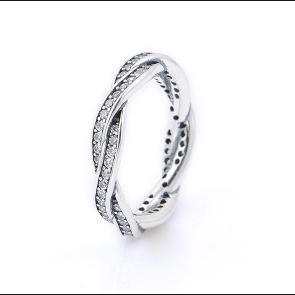 Pandora Twist of Fate Ring *retired* - Picture 5 of 5